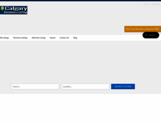 calgarybusinesslisting.com screenshot
