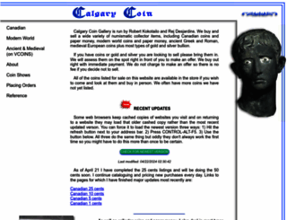 calgarycoin.com screenshot