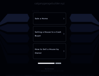 calgarygaragebuilder.xyz screenshot