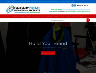 calgarypromotionalproducts.com screenshot