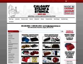 calgarystamp.ca screenshot