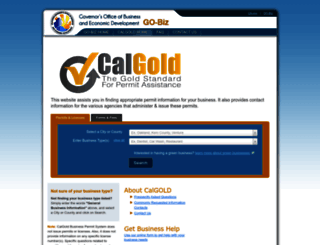 calgold.ca.gov screenshot