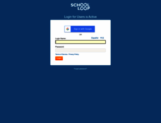 calhigh.schoolloop.com screenshot
