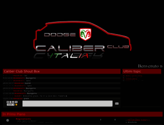 caliberclub.forumfree.it screenshot