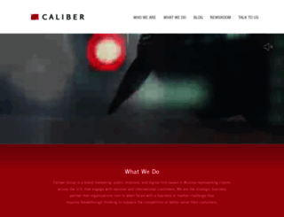 calibergroup.com screenshot
