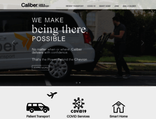 caliberpatientcare.com screenshot