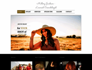 calibersalonandspa.com screenshot