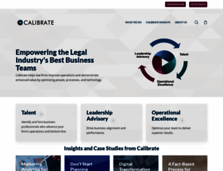 calibrate-legal.com screenshot