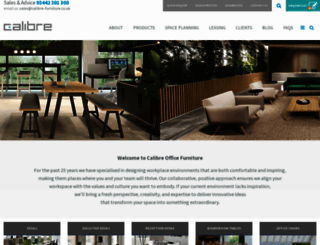 calibre-furniture.co.uk screenshot