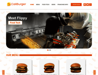 caliburger.com screenshot