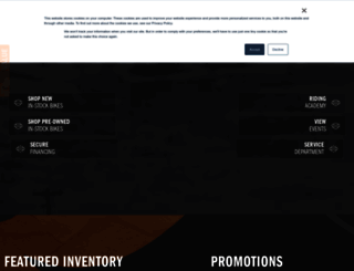 calienteharley.com screenshot