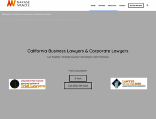california-business-lawyer-corporate-lawyer.com screenshot