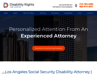 california-disability.com screenshot