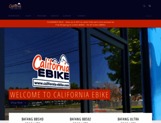 california-ebike.com screenshot