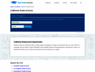 california-vocational-schools.com screenshot