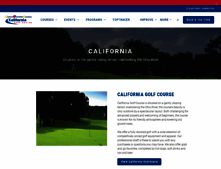 california.cincygolf.org screenshot