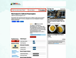 california.partyenergizers.com.cutestat.com screenshot
