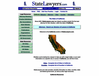 california.statelawyers.com screenshot
