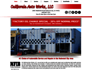 californiaautoworks.com screenshot