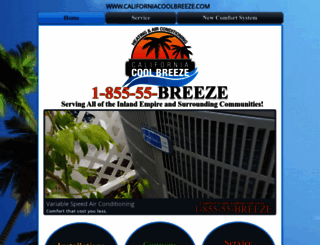 californiacoolbreeze.com screenshot