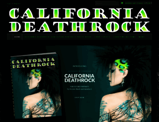 californiadeathrock.com screenshot