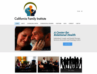 californiafamilyinstitute.org screenshot