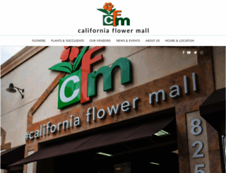 californiaflowermall.com screenshot