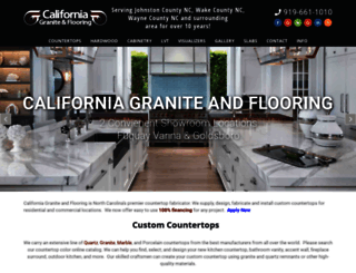 californiagraniteandflooring.com screenshot