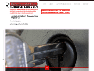 californialock.com screenshot