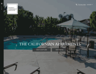 californianfountainapts.com screenshot