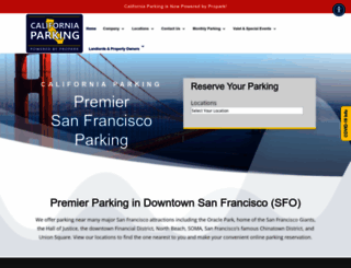 californiaparking.com screenshot