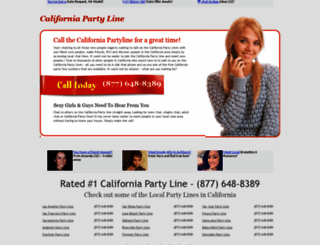 californiapartyline.com screenshot