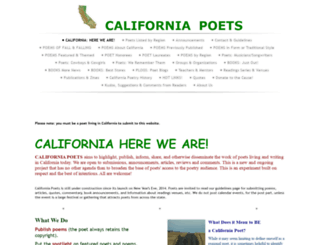 californiapoets.net screenshot