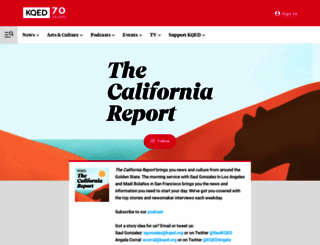 californiareport.org screenshot