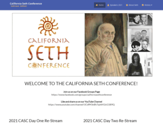californiasethconference.com screenshot