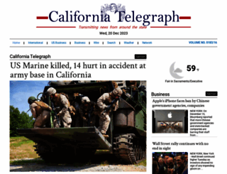 californiatelegraph.com screenshot