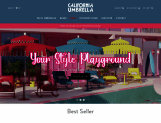 californiaumbrella.com screenshot