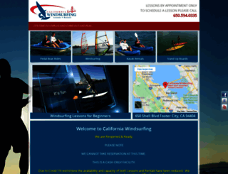 californiawindsurfing.com screenshot