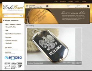 caligari.com.pl screenshot