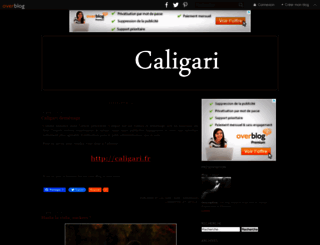 caligari.over-blog.com screenshot