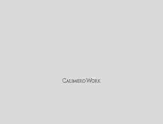calimero-work.com screenshot