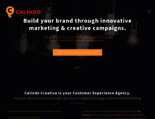 calindocreative.com screenshot
