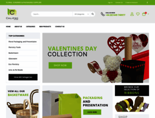 calipsobaskets.com screenshot