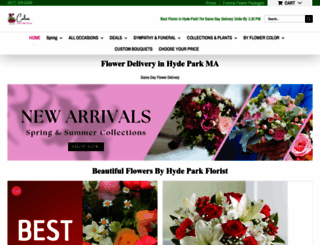 calisisflowers.com screenshot