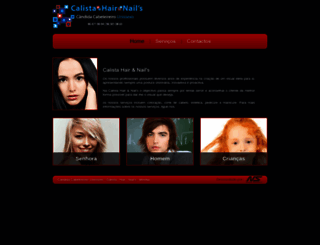 calista-hair.com screenshot