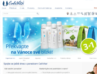 calivita.cz screenshot