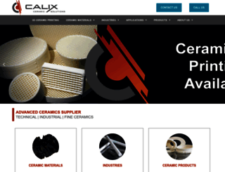 calixceramics.com screenshot