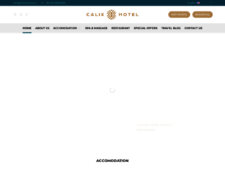 calixhotel.com screenshot