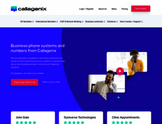 callagenix.com screenshot
