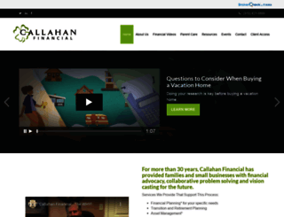 callahancincy.com screenshot